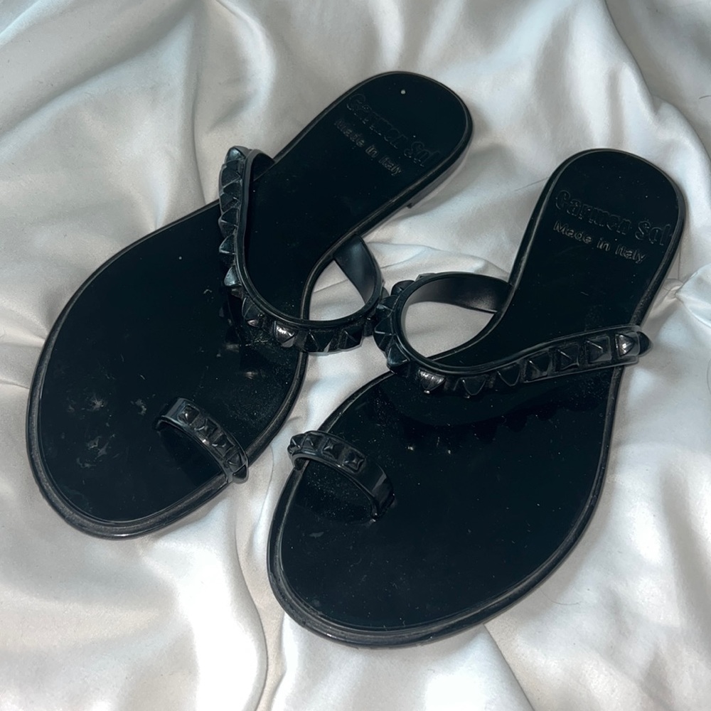 Carmen sol stud sandals